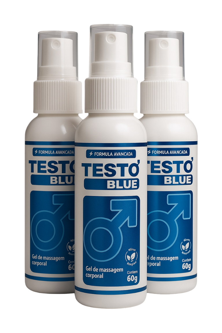 Frascos TestoBlue